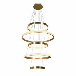 Подвесной светильник золотистый большой Newport 3425/320 NEWPORT 3420 00-3889990 Латунь