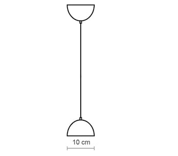 Керамический светодиодный подвесной светильник luxcambra Absidiola ARCH-00058287 - Вид №9