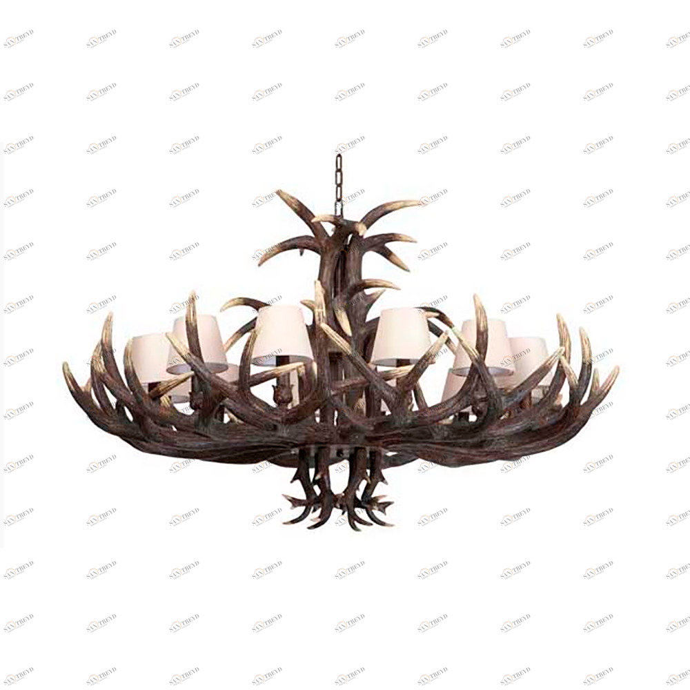 Люстра Horn XL от Eichholtz коричневая 104661 EICHHOLTZ ДИЗАЙНЕРСКИЕ, EICHHOLTZ 061505 Коричневый 