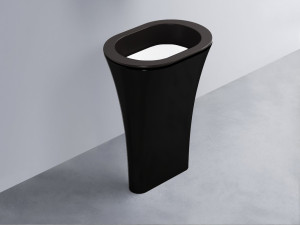 AMLA65-LV+AMPILO-BL+AMCOLO-N Раковина Amedeo Ovale отдельностоящая cielo Enjoy + Amedeo