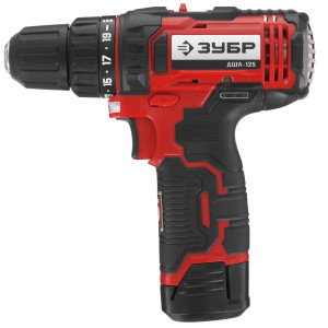 Дрель-шуруповерт Зубр ДШЛ-125-21 С1-12 12V 9909105