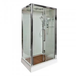 B09 BLACK Душевая кабина DETO Серия B