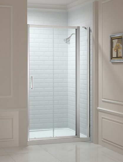 Дверь в нишу M88231P2H Merlyn 8 Series Хромированный  - Вид №1