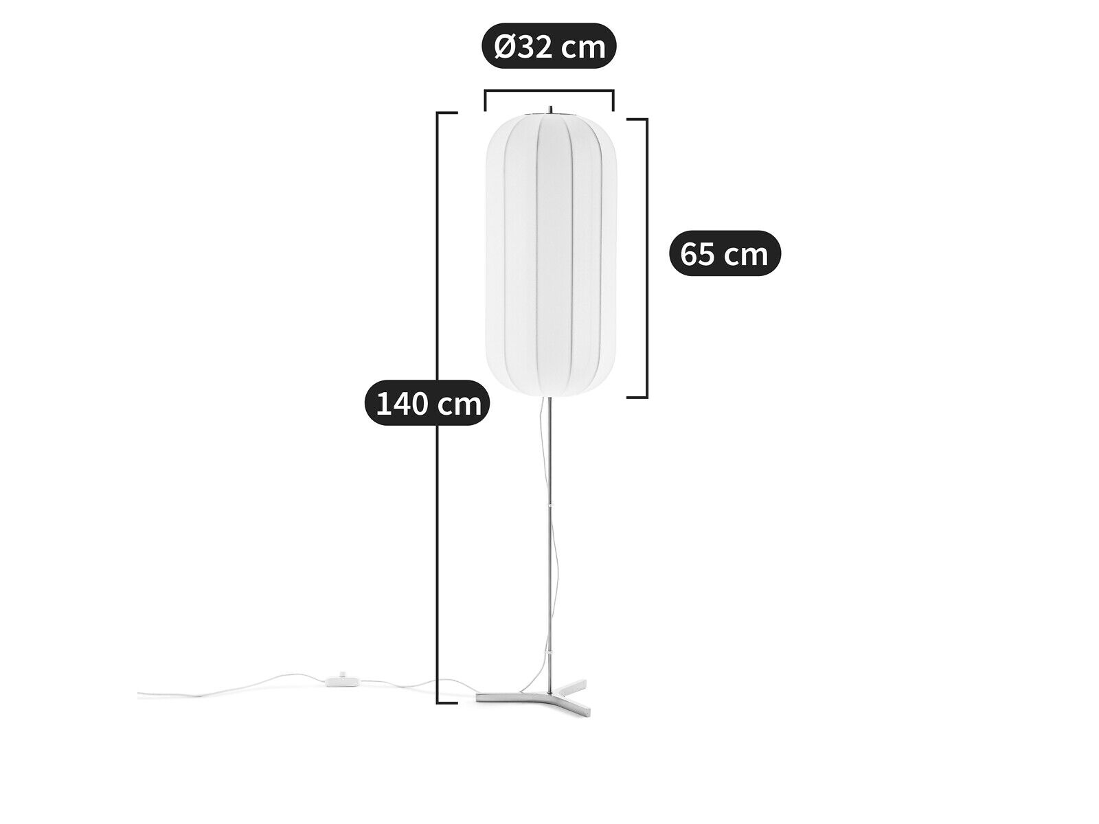 Железный торшер AMPM Satchi ARCH-00146267 - Вид №7