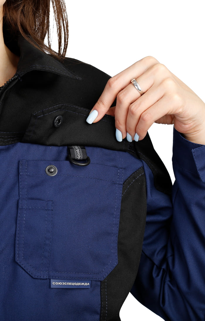 4997660 Костюм  женский темно-синий с черным STATUS  Женская размер 48-50/158-164  - Вид №14