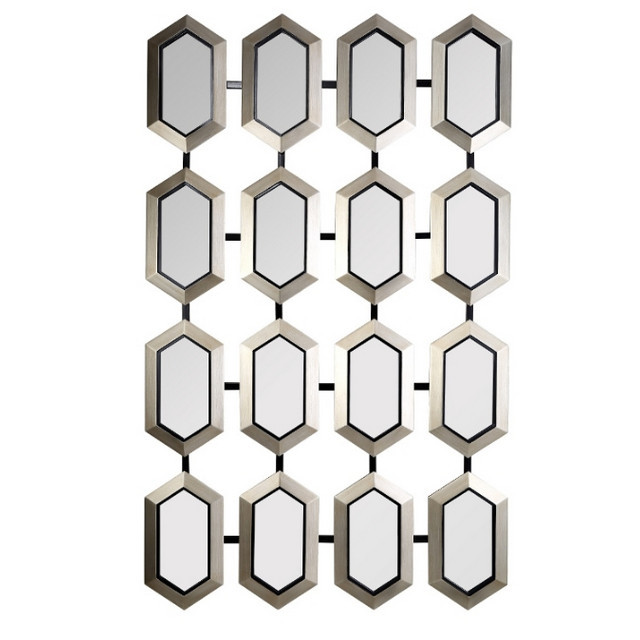 Зеркальное панно декоративное настенное Champagne PUSHA ДИЗАЙНЕРСКИЕ 062582 Зеркальный  - Вид №1