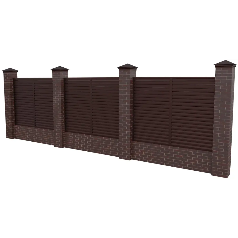 Santreyd Забор-жалюзи Вершина 2,5×2 м - приватность и вентиляция 88698250 нет STLM-1537969 - Вид №7