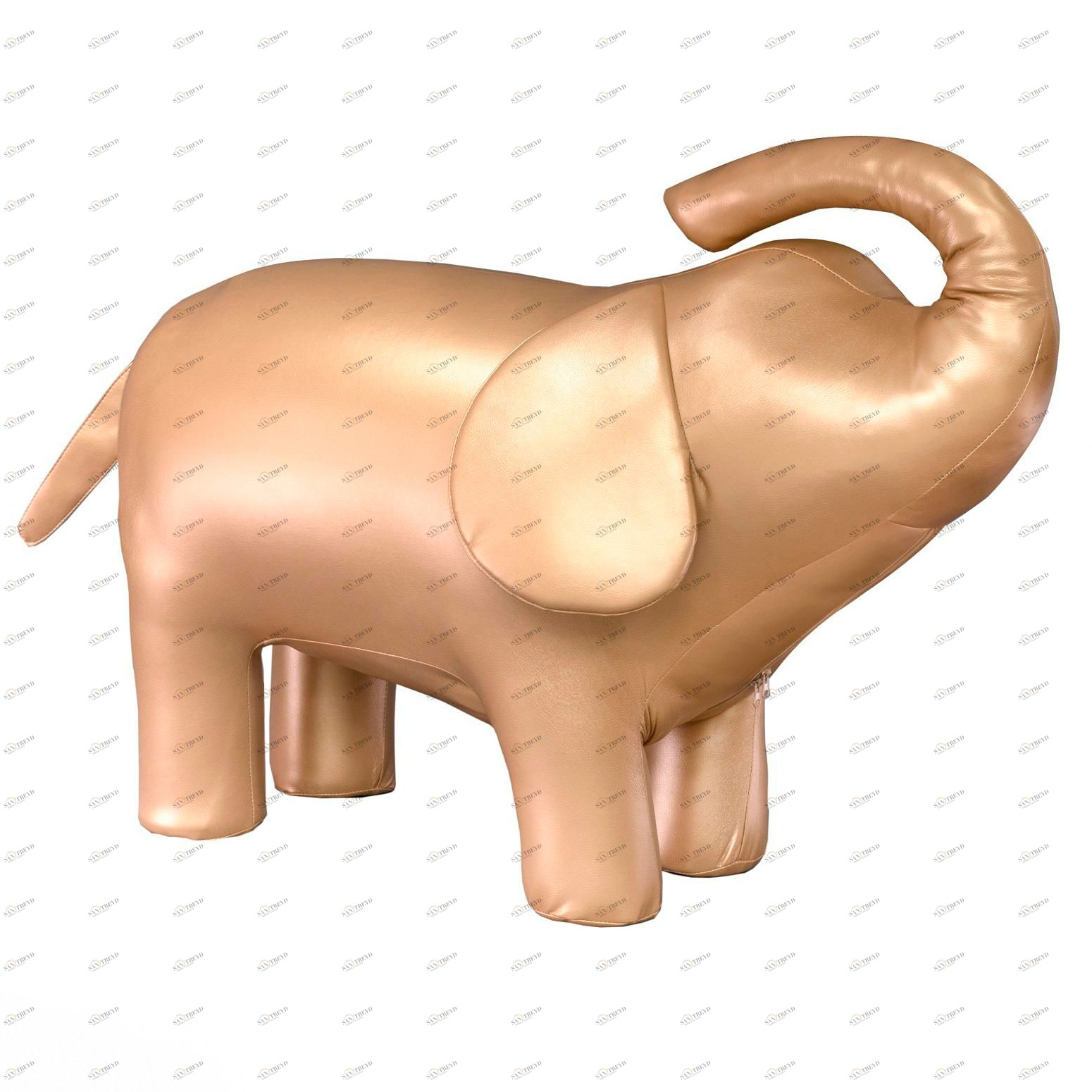 Пуфик детский золотой "Слон 2", 94 см LESET  00-3833181 Разноцветный Santreyd 