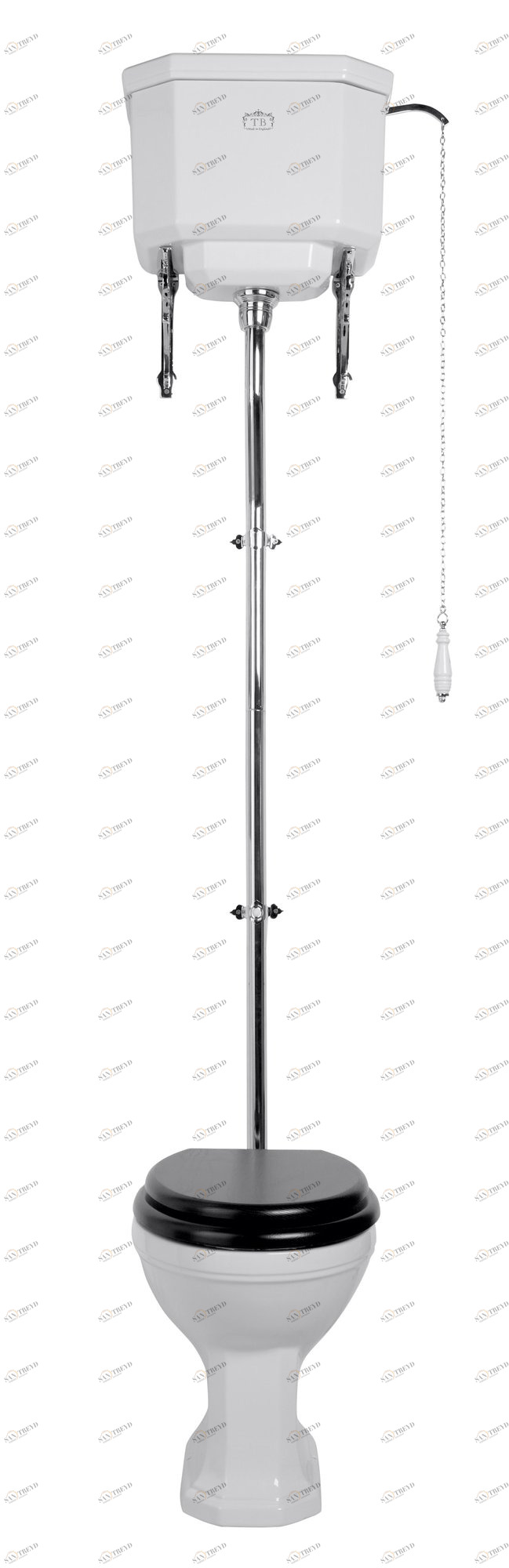 TB-AD-HL Компакт унитаз с бачком Белый Traditional Bathrooms Art Deco Германия