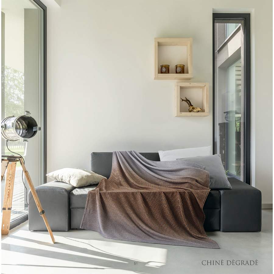 Плед Chine Degrade 02, 130х180 см, мультиколор MARZOTTO CHINEDEGRADE02 - Вид №1