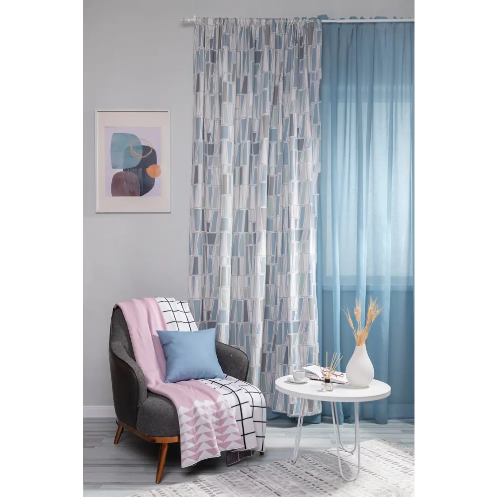 Карниз двухрядный раздвижной Inspire Трапеция 160-300 см цвет белый 81976821 STLM-2121902  - Вид №5