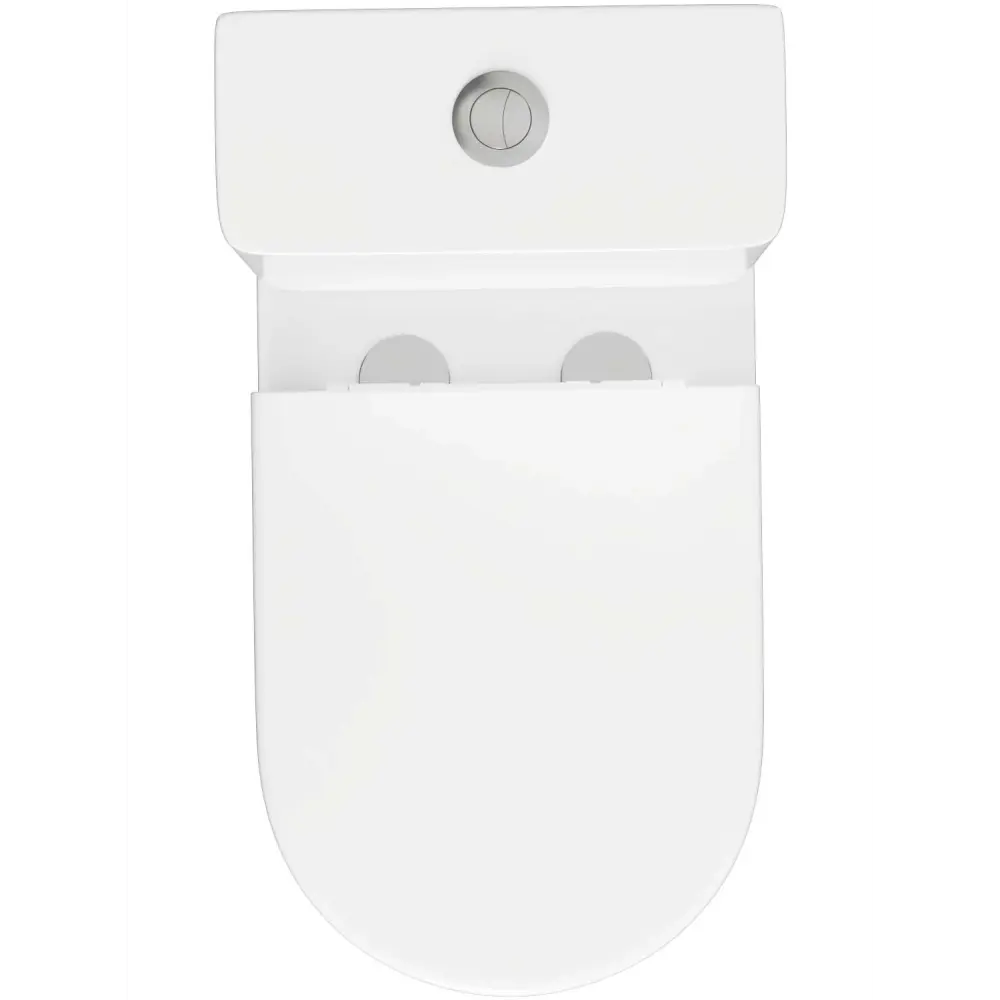 Унитаз-компакт Aquatek Optima безободковый двойной смыв цвет STLM-2152349 - Вид №2