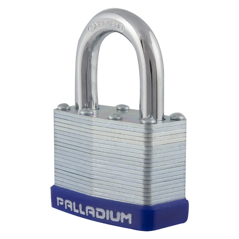 Навесной замок Palladium 901S-50 с автоматическим запиранием 15094994 STLM-1390904