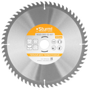 Диск пильный Sturm! 9020-300-32-60T 9935645