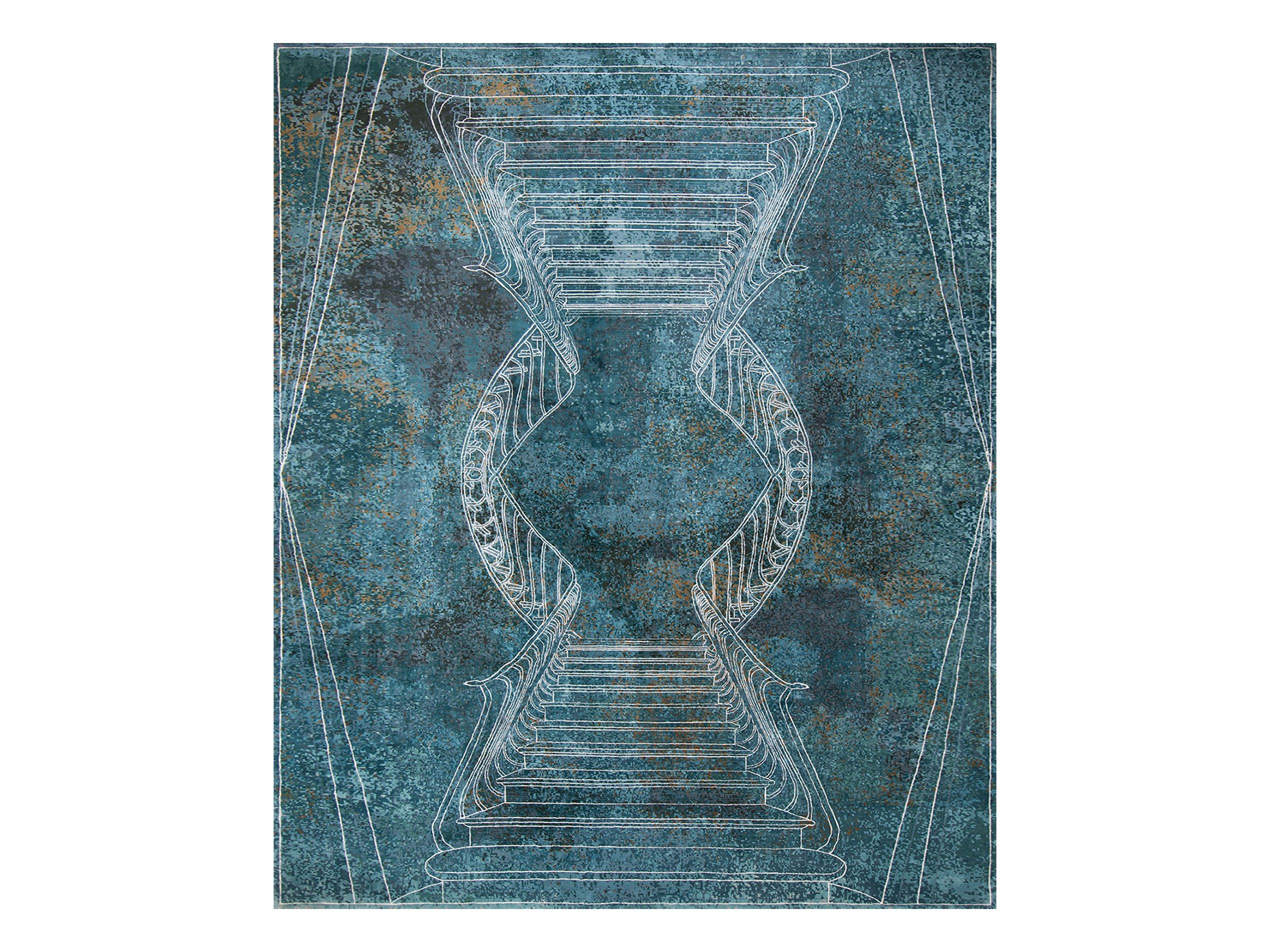 Прямоугольный ковер ручной работы Tapis Rouge La Scala ARCH-00086630