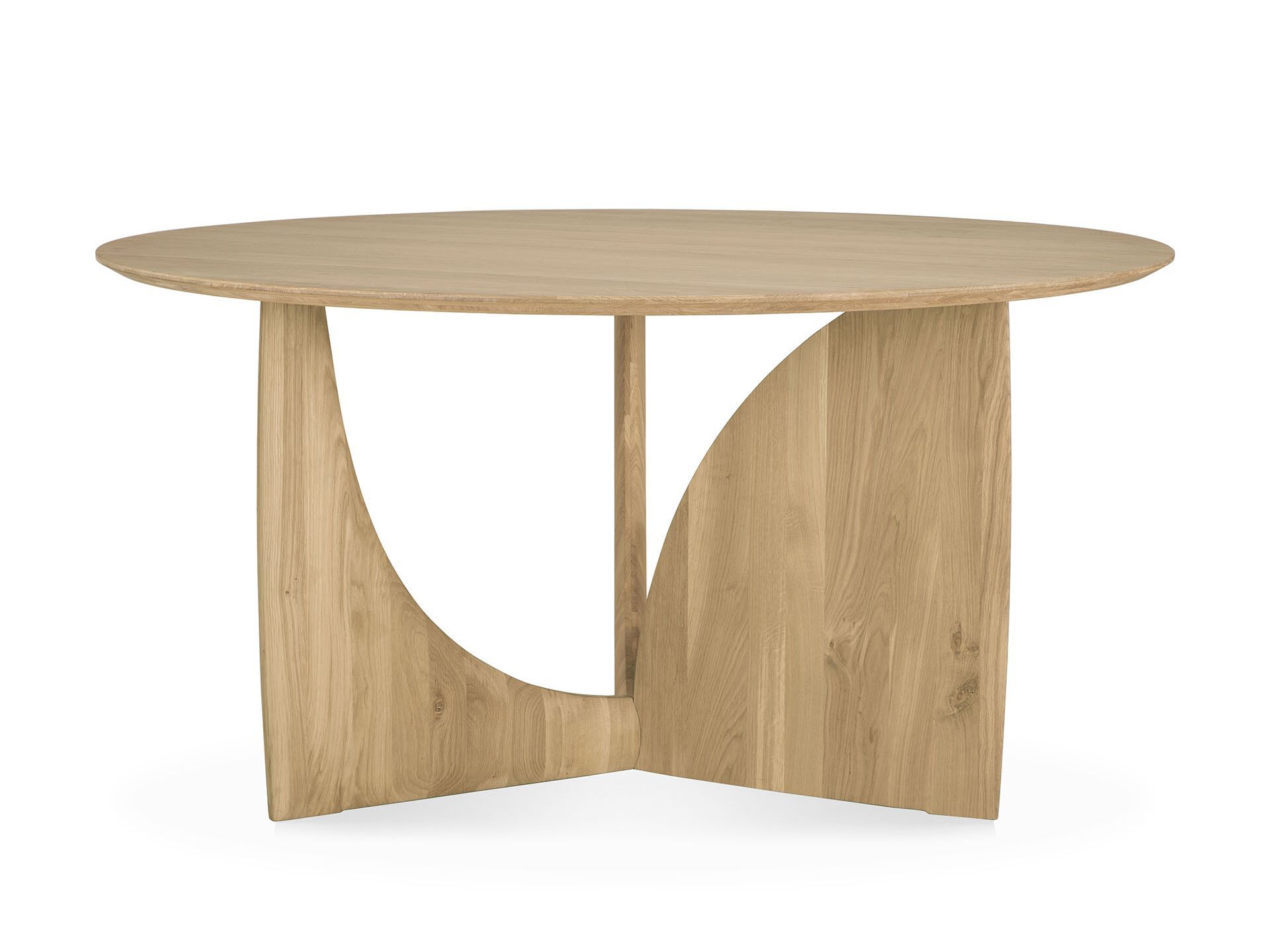 Круглый дубовый обеденный стол Ethnicraft Geometric ARCH-00124053