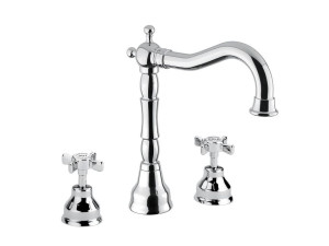 Смеситель для раковины из хромированной латуни