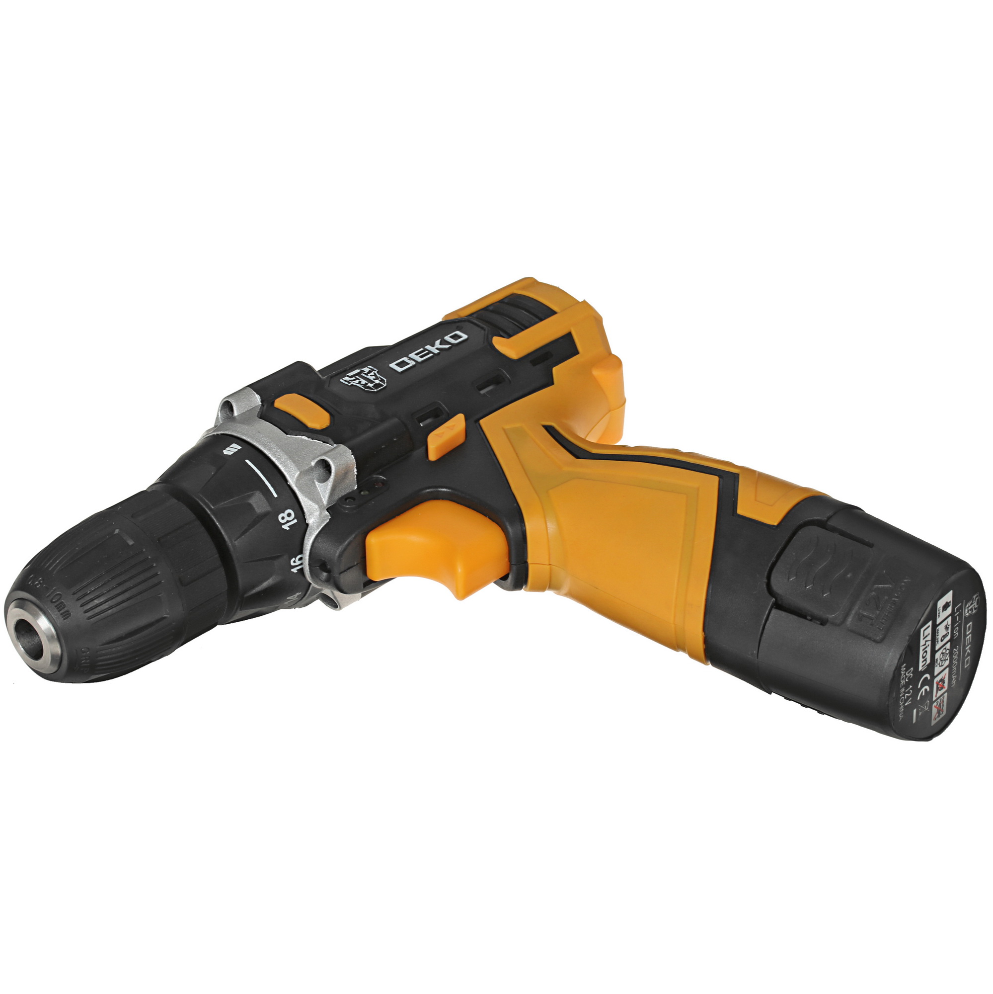 Дрель-шуруповерт DEKO DKCD12FU-Li SET 063-4094 5304354 STDN-0135482 - Вид №4