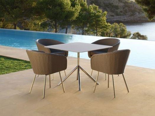 FueraDentro Садовый стул из синтетического волокна с подлокотниками Shell Screp - Вид №2