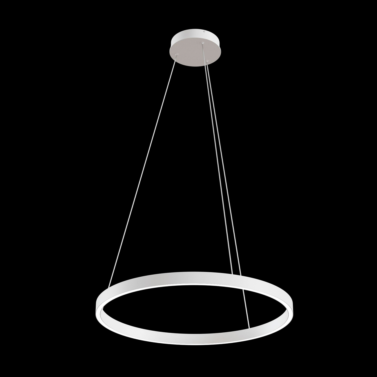 Светильник подвесной светодиодный с алюминиевым плафоном 60 см белый Rim MOD058PL-L32W4K TECHNICAL TECHNICAL 00-3957048 Белый  - Вид №4