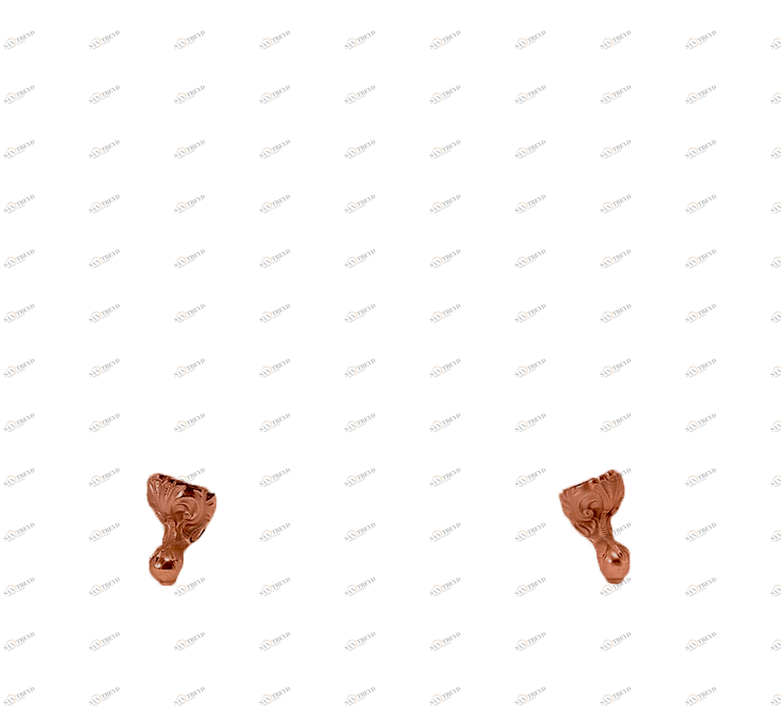 Gentry Home Bexley Cast iron bathtubs with feet Классическая медь GH100982 