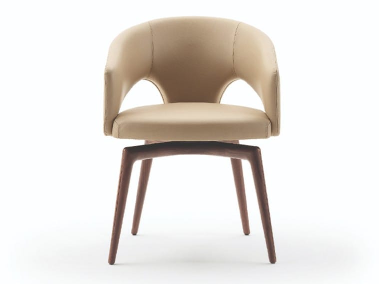 Тканевый стул с подлокотниками Turri ARCH-00081375