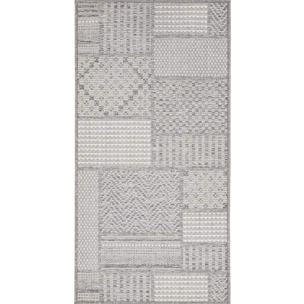 Циновка Дели 60x110 см полипропилен 84107_53211 цвет серый ROYALTAFT STLM-2137187 - Вид №1