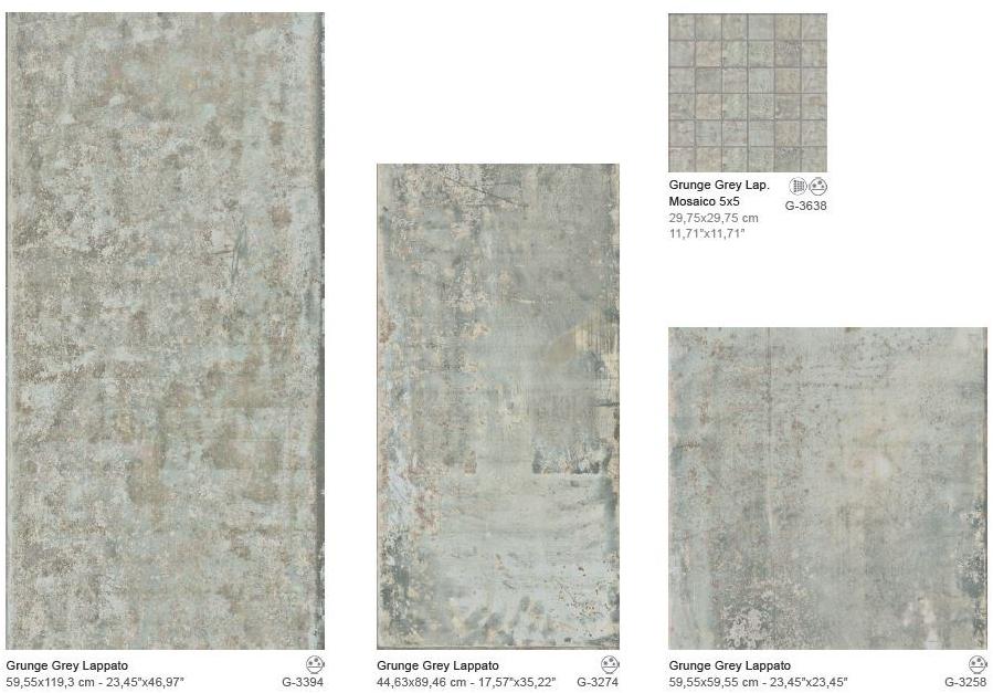 Aparici Настенная / напольная плитка из керамогранита с эффектом металла Grunge sun-id-1384227 - Вид №4