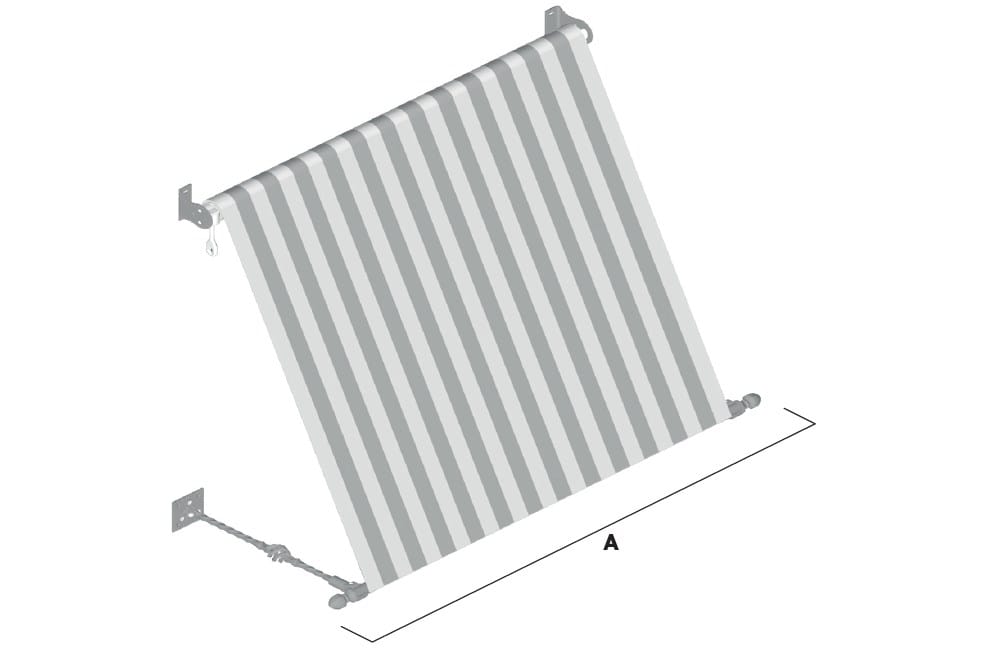 Навес из кованого железа Mv Line Классические шторы ARCH-00111491