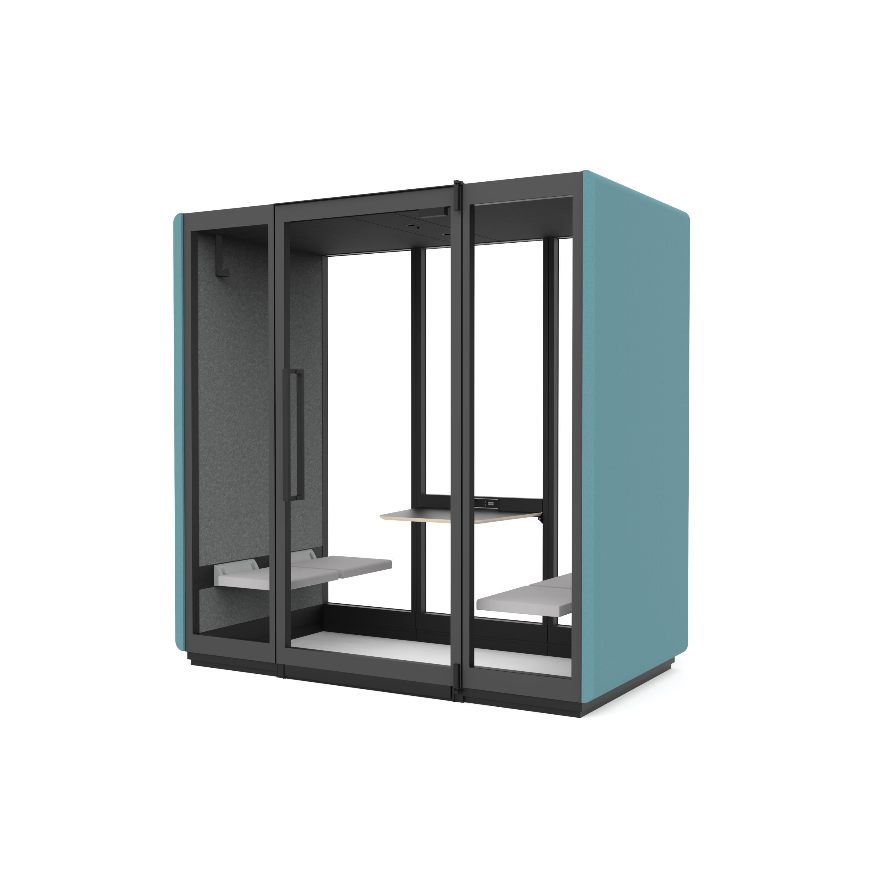 Акустическая офисная кабина со встроенным освещением Askia Kameleon ARCH-00114589 - Вид №1