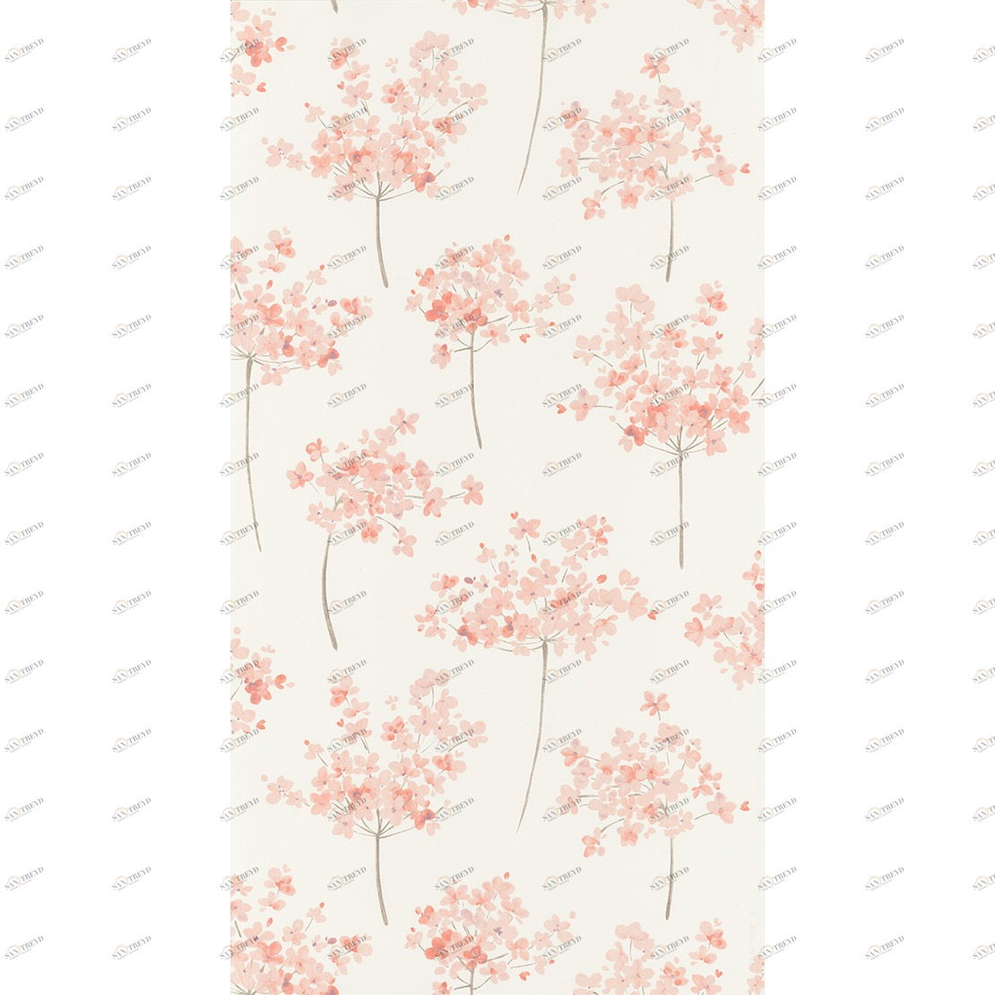 Рулон обоев FLORESCENCE FLRE82333135. Основа нетканый материал Casadeco