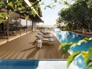 Открытый пол WPC