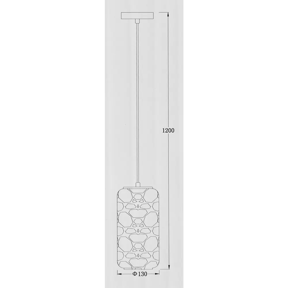 Светильник подвесной 10177/1S 1 лампа цвет черно-красный Escada STLM-2203679 - Вид №10