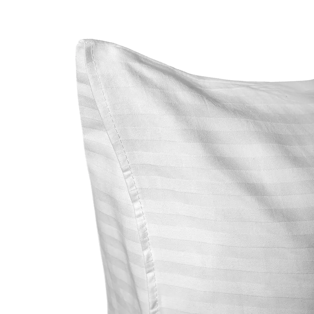 Наволочка Inspire белая страйп-сатин 50x70 см 88039681 STLM-1043137 - Вид №2