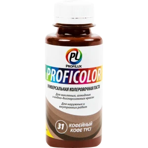 Колеровочная паста Profilux №31 100 гр цвет кофейный