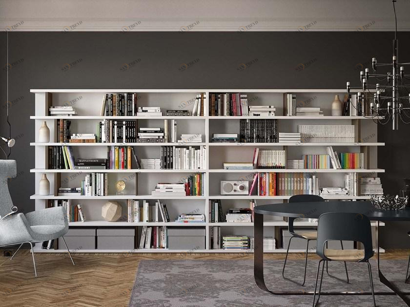 PIANCA Открытый лакированный книжный шкаф Spazioteca sun-id-1374975