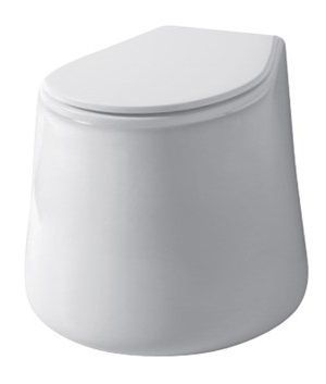 CT00200056 Приставной унитаз напольный Серый Disegno Ceramica CATINO Италия