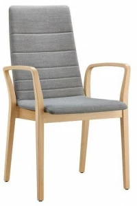 Brunner Стул из ткани с подлокотниками Fina 6822/a