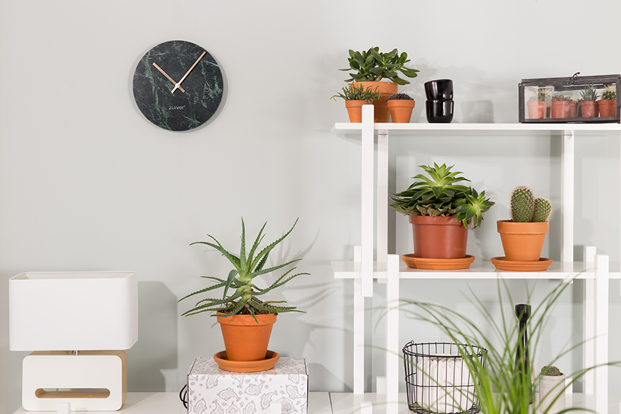 Часы Marble Time зеленые Zuiver 8500034 - Вид №1