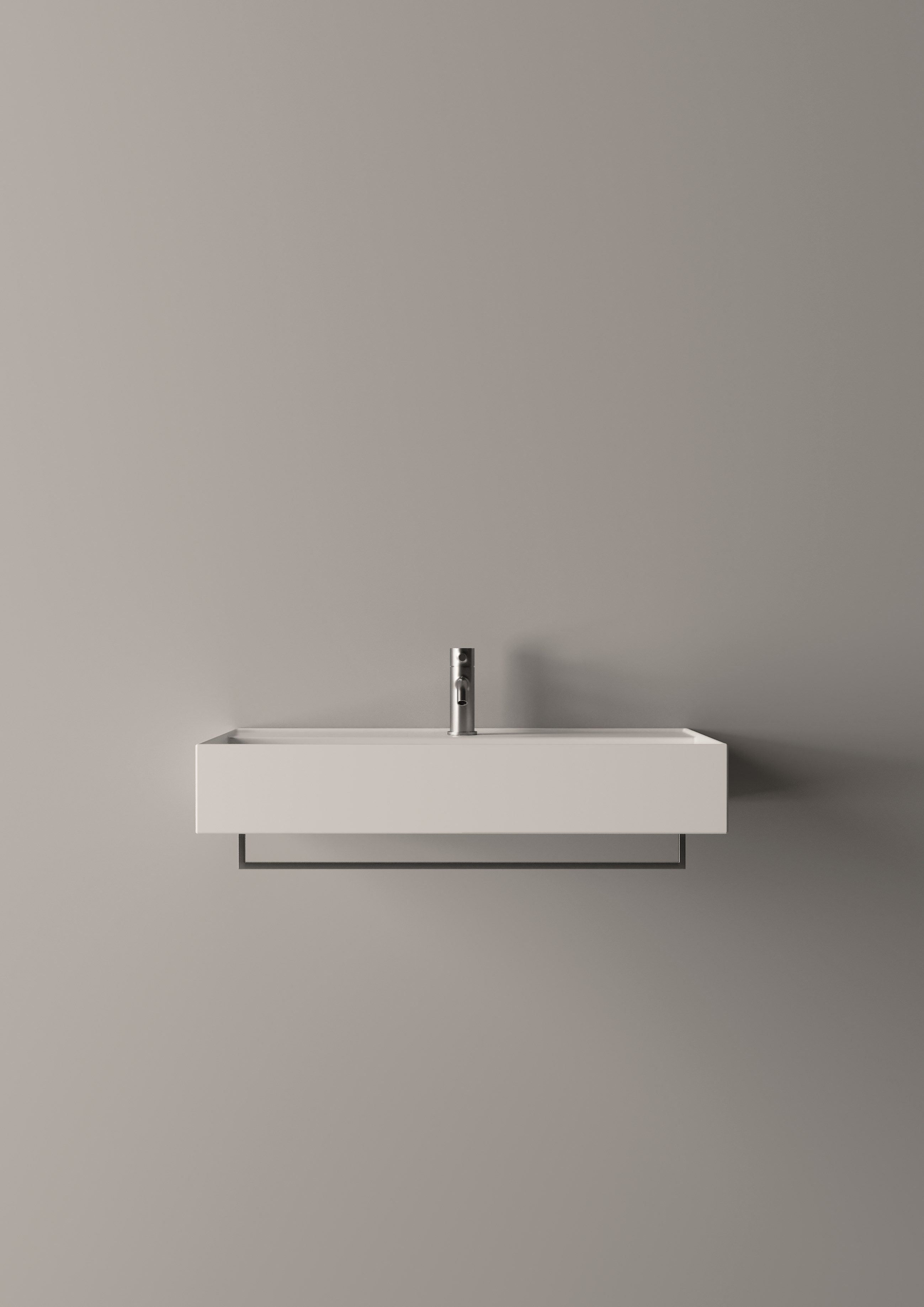 Керамическая прямоугольная подвесная раковина Alice Ceramica HIDE ARCH-00151886 - Вид №5