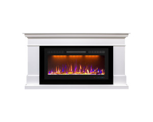 90760933 Каминокомплект California с очагом Crystal 36 бел. 1800Вт цвет белый STLM-0371957 ROYAL FLAME