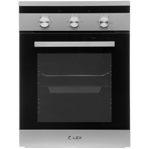 1176380 Электрический духовой шкаф LEX EDM 4570 IX серебристый