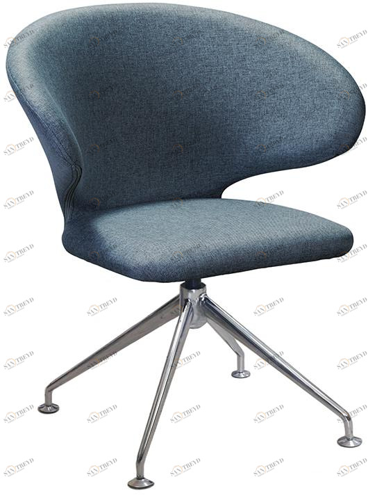 52384 Кресло Askold Spider CR Сканди БлюАрт R-HOME 410116130CRh