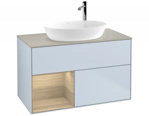 Villeroy&Boch Тумба под раковину Прямоугольная версия F893PCHA Finion Cloud Matt Lacquer
