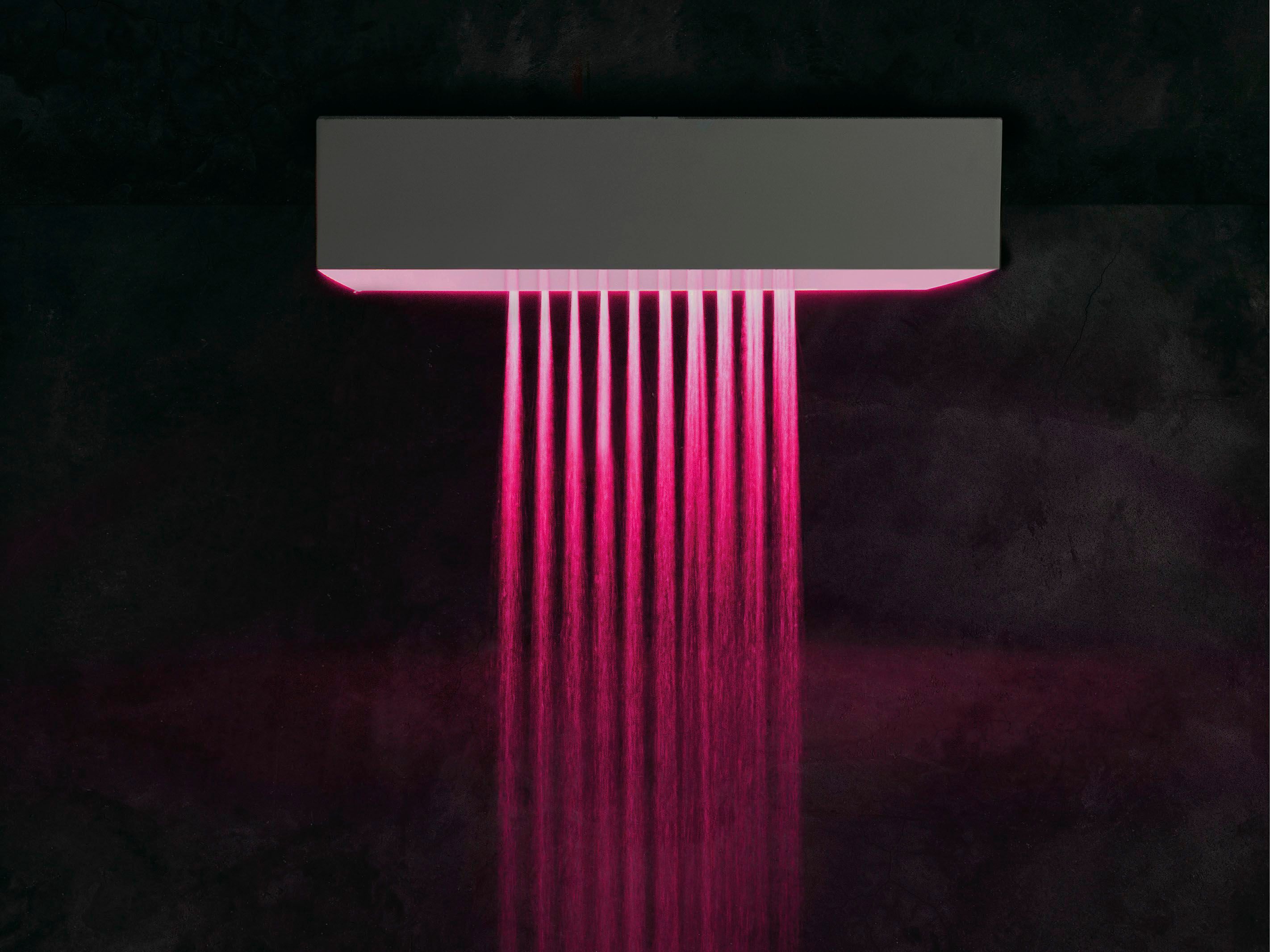 Квадратная Светодиодная насадка для душа из нержавеющей стали GUGLIELMI RUBINETTERIE Water Therapy ARCH-00137792 - Вид №1