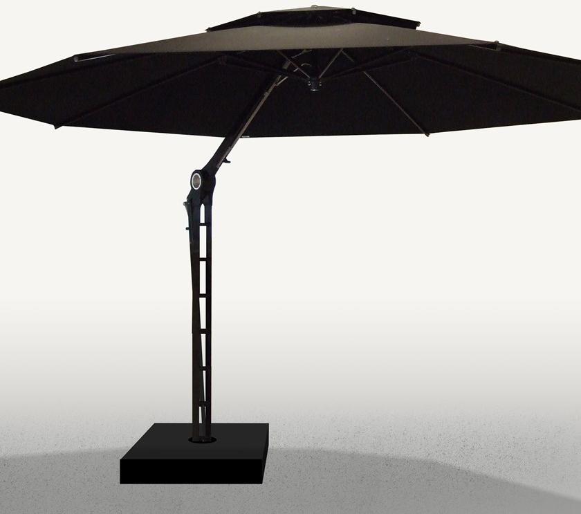 Ombrellificio Poggesi Круглый стальной зонт с боковой стойкой sun-id-1395475 - Вид №4