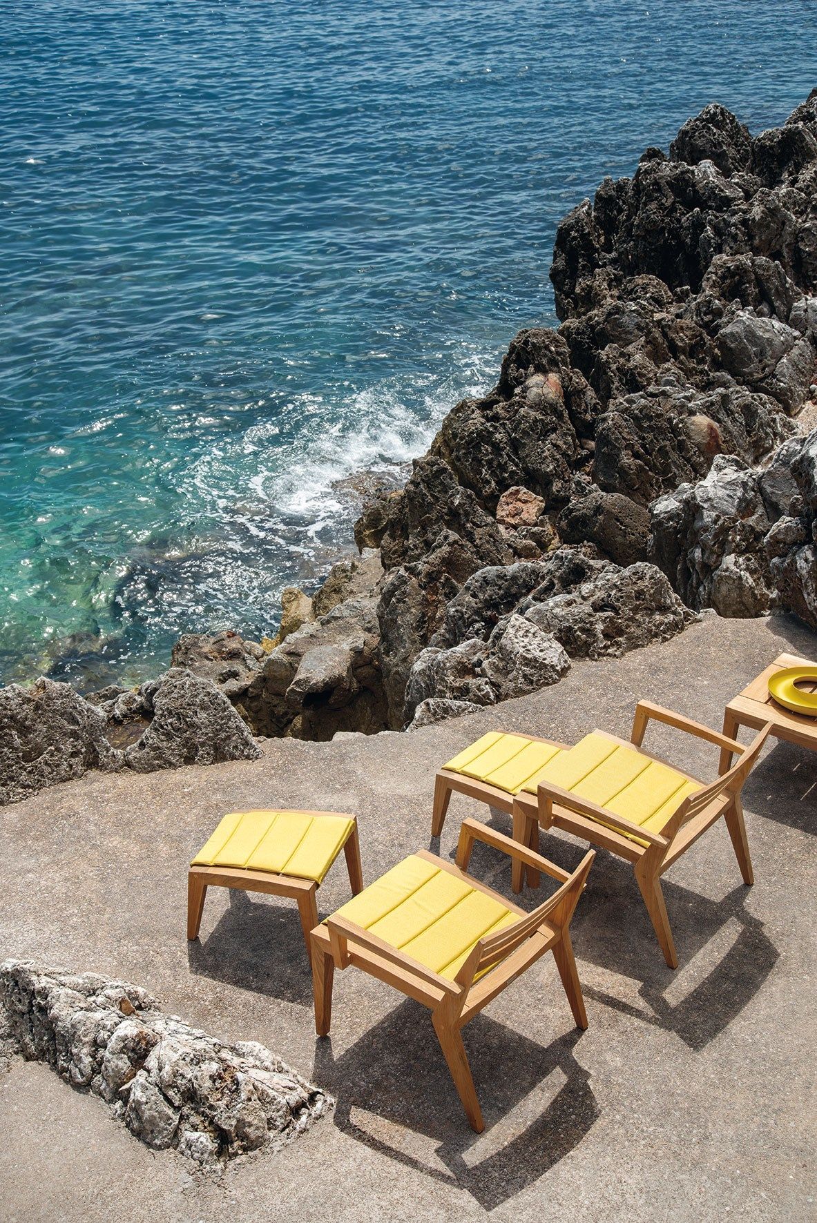 Садовое кресло из тикового дерева Ethimo Рибо ARCH-00051324 - Вид №5