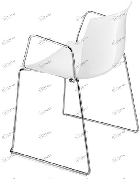 arper Стул на санках с подлокотниками Catifa 53 sun-id-1370972