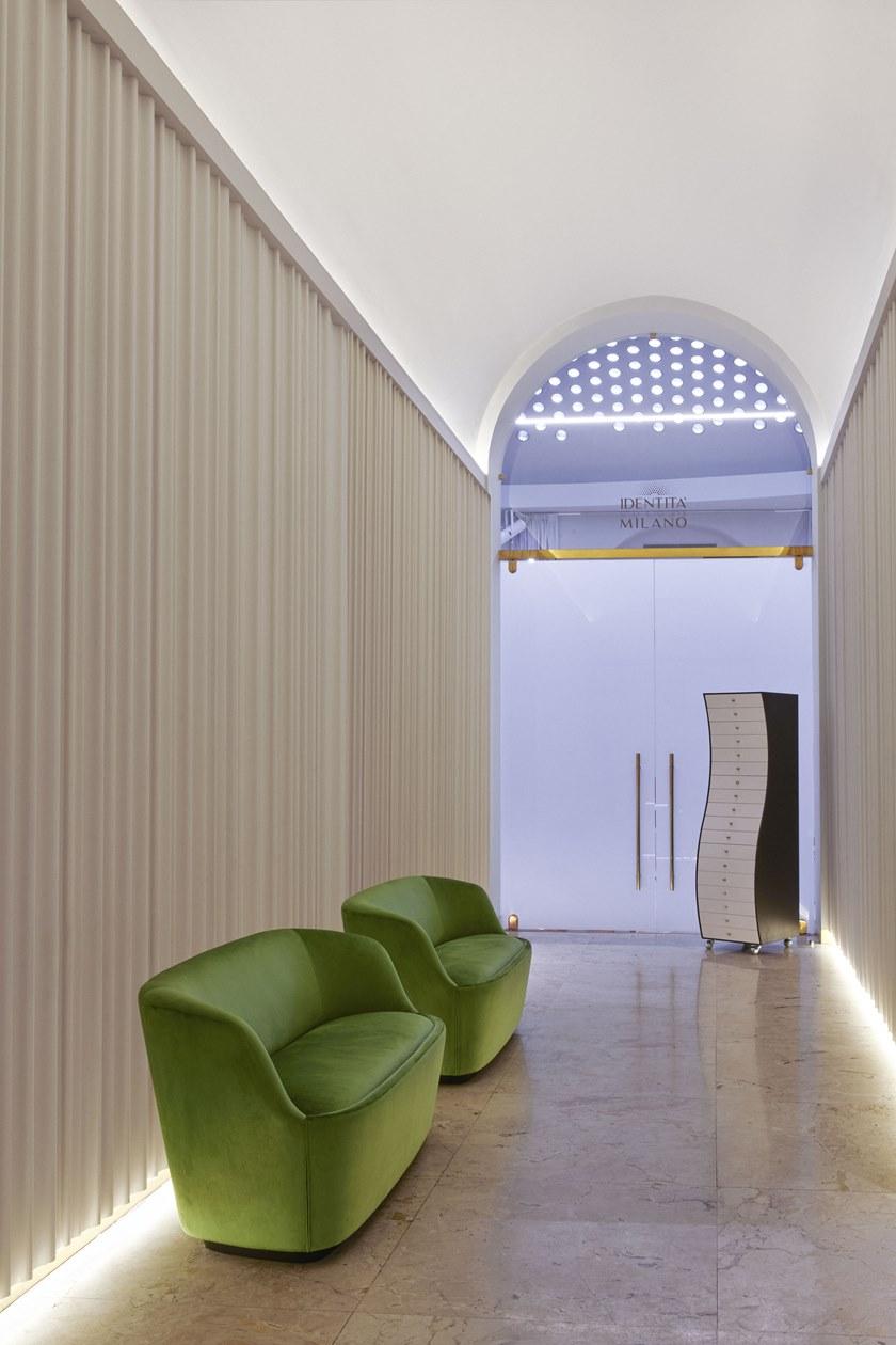 Cappellini Диван из кожи или ткани Orla Orl2s  - Вид №1