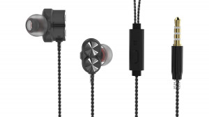 566130 Внутриканальные наушники RH-196M Black Ritmix
